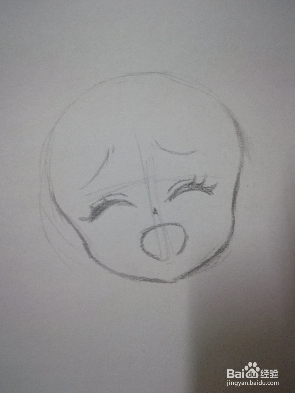 动漫人物头部和五官线稿手绘教程