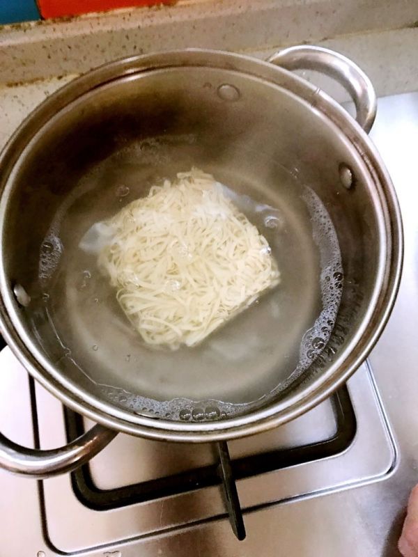 起司火腿面条焗鸡蛋