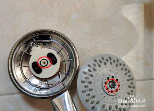 九牧淋浴喷头如何拆洗