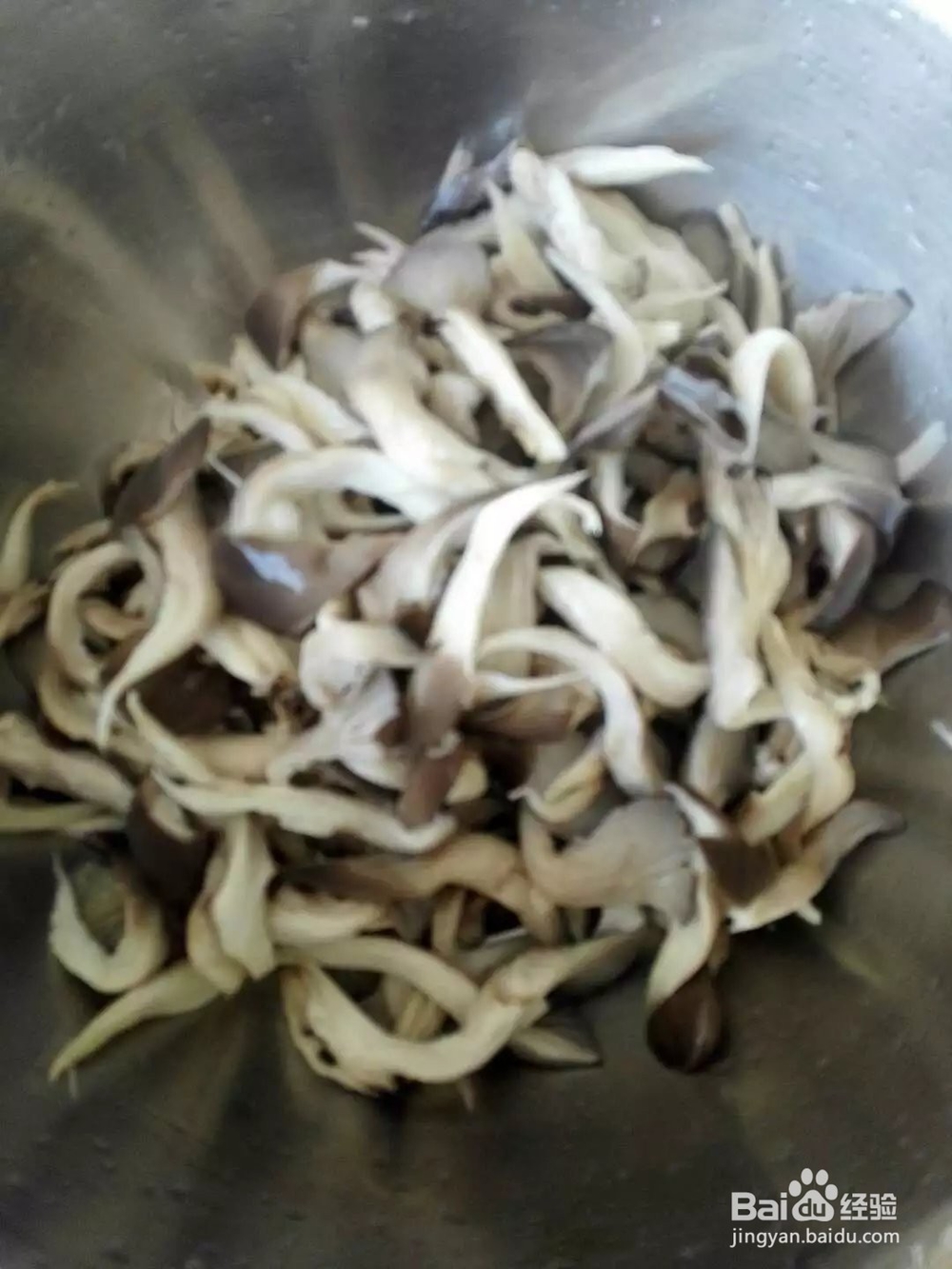 干炸平菇的家庭做法