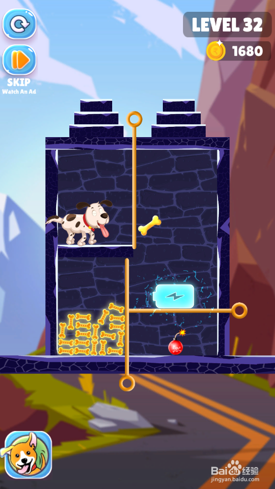 Save The Puppy的LEVEL 32如何通关？