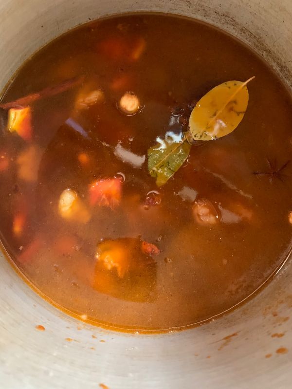番茄牛肉炖土豆