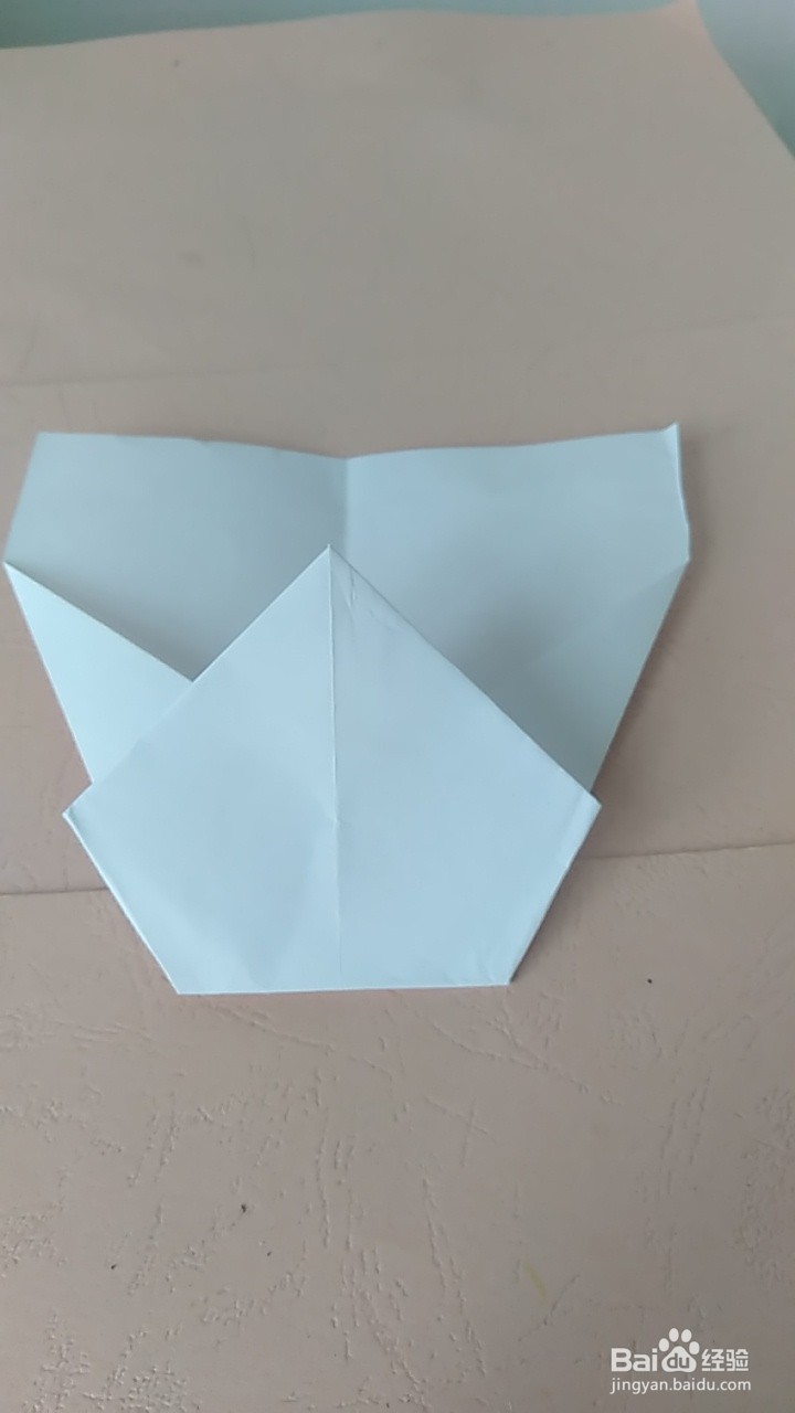 简易纸飞机折叠方法