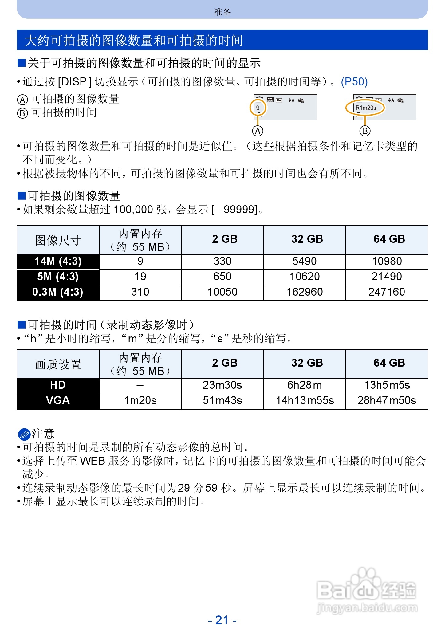 松下DMC-SZ5数码相机使用说明书:[3]