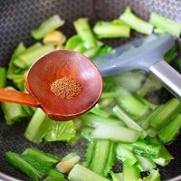 如何制作小白菜炒火腿