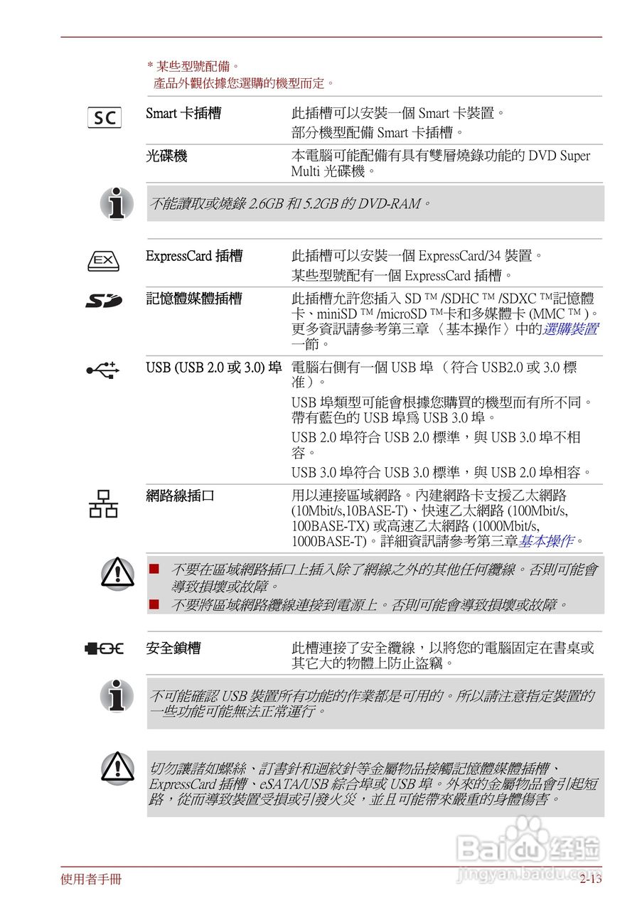 东芝Portege R830笔记本电脑使用說明書:[4]