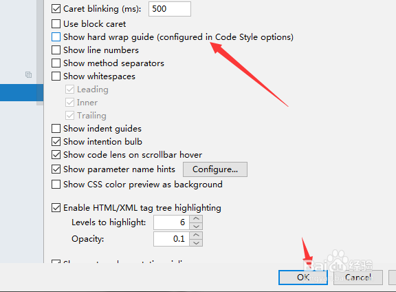 IntelliJ IDEA怎么关闭屏幕中间的白色竖线