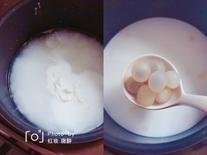 食补养生马蹄龙眼椰奶汤的做法