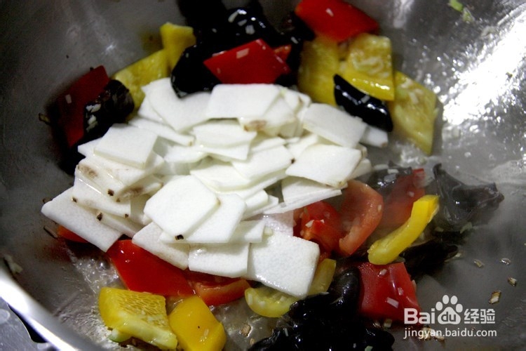 木耳炒淮山——一道抗雾霾的美味素食