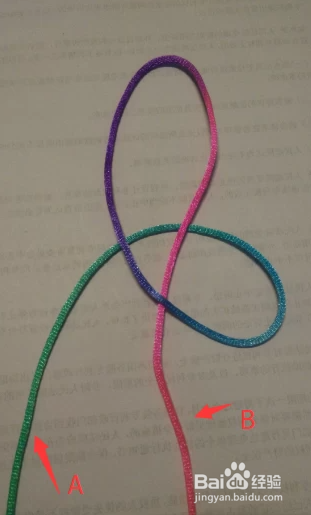 金刚结手链编织教程