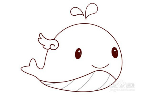 海底动物简笔画-百度经验