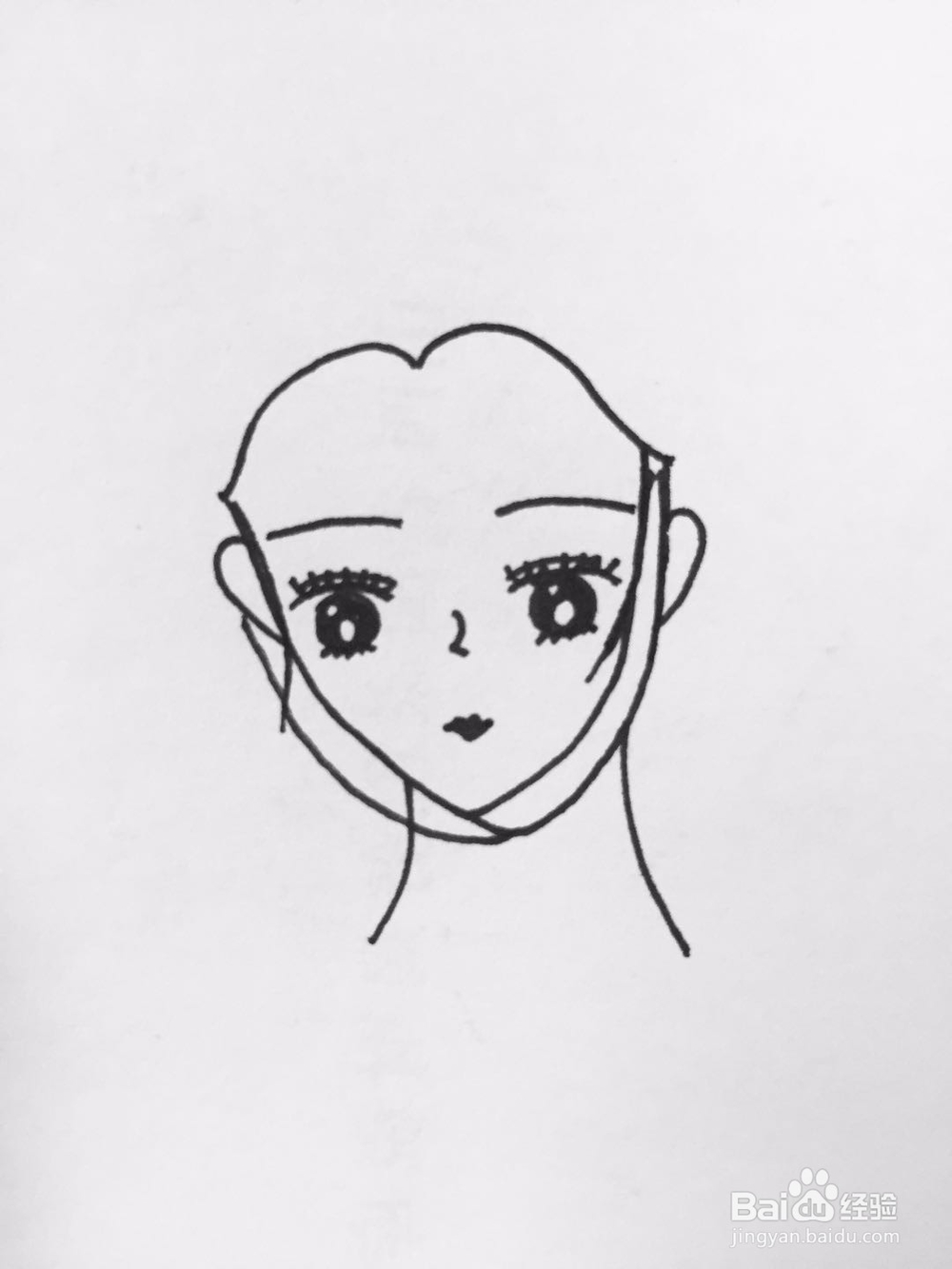 茉莉漫画之带帽子的女士