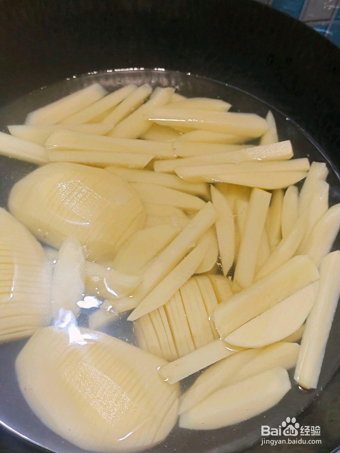 家常薯条的做法