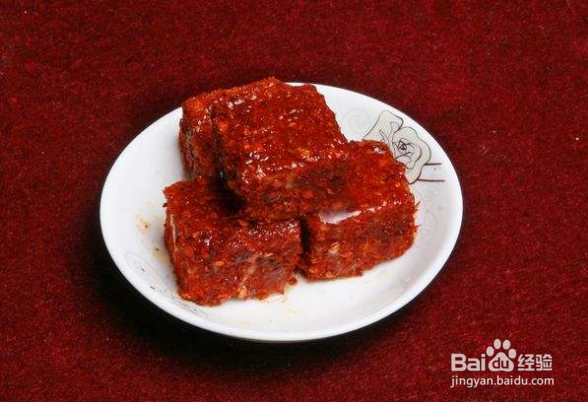 豆腐乳的 家常做法