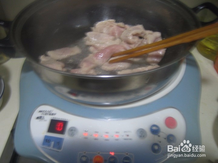 老年人怎样将瘦猪肉片炒熟