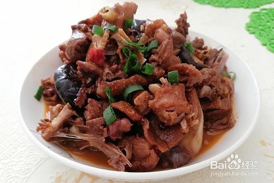 香菇鸭的简单做法