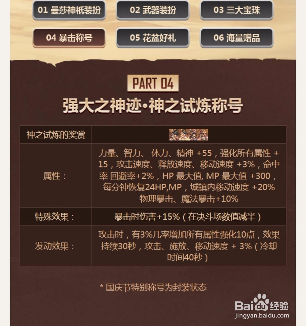DNF国庆礼包里面都有什么
