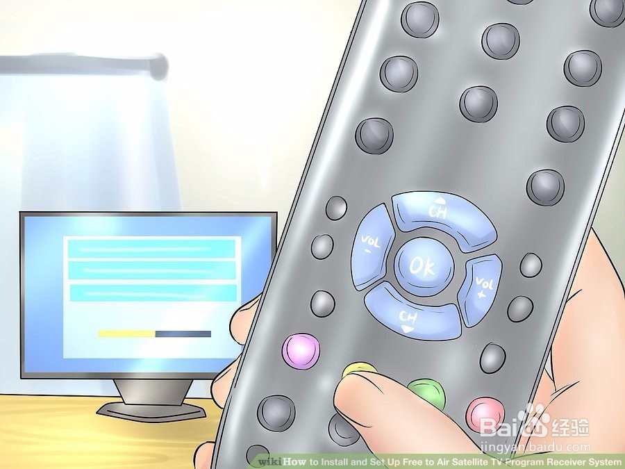 如何安装中星9卫星电视接收器？