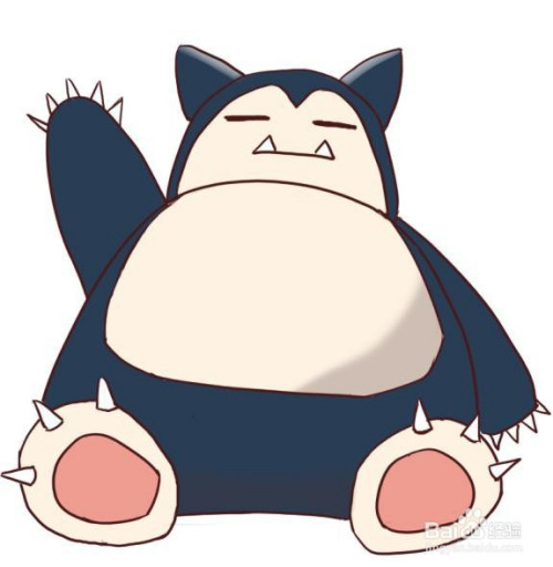 怎么画精灵宝可梦里的卡比兽