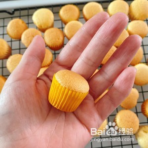 椰子油迷你杯子蛋糕