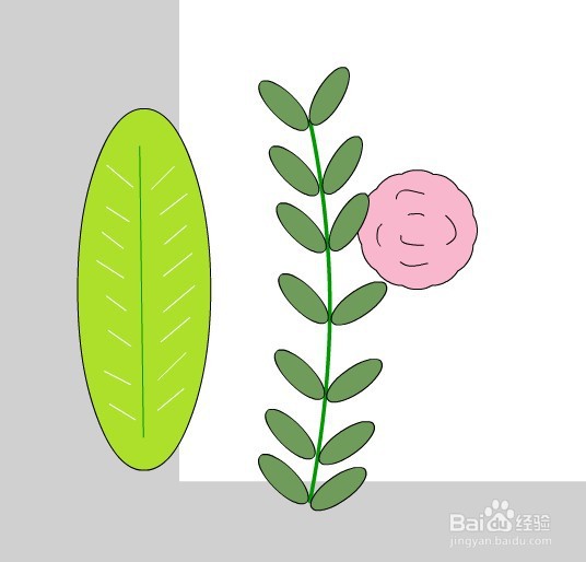 flash如何绘制草丛背景组合