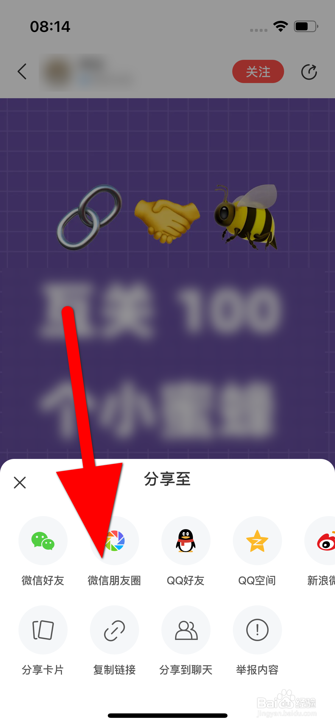 网易小蜜蜂APP怎么分享动态到微信朋友圈
