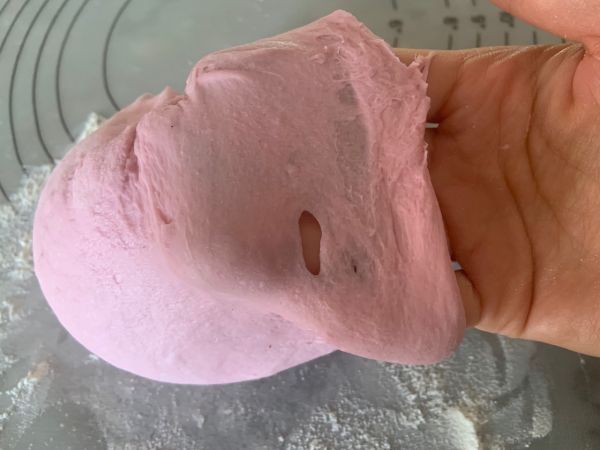 火龙果麻薯芋头欧包