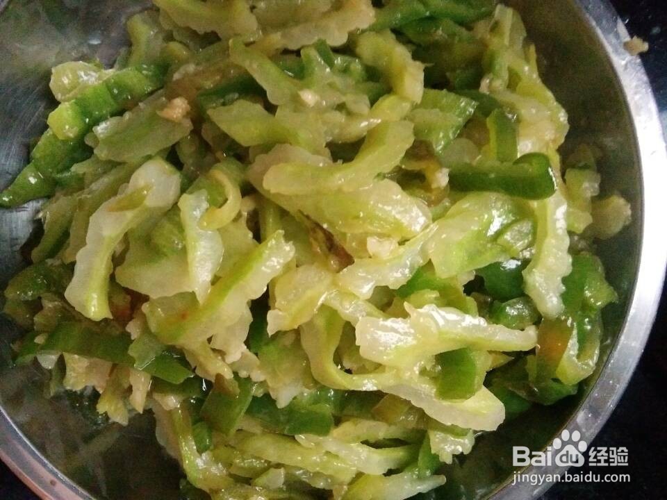 苦瓜清炒好吃好做