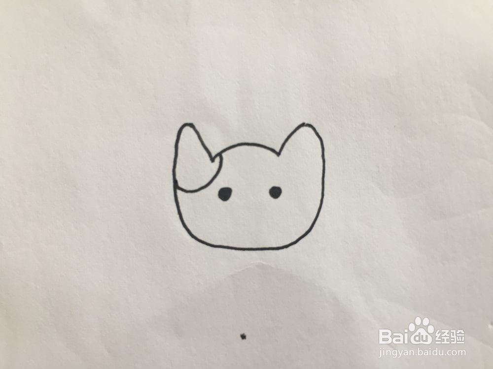 如何画小猫简笔画教程