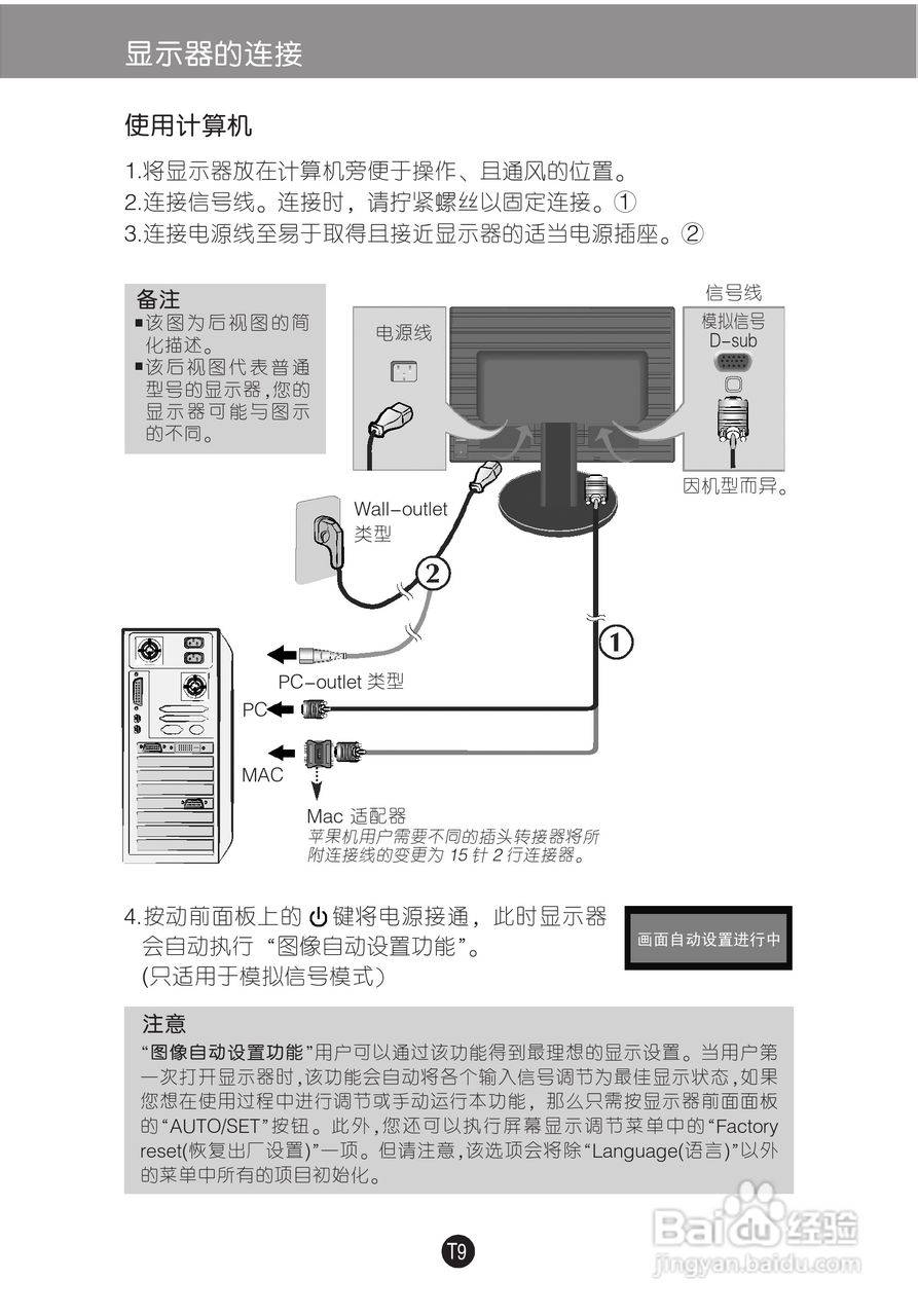 LG L194WS液晶显示器使用说明书:[1]