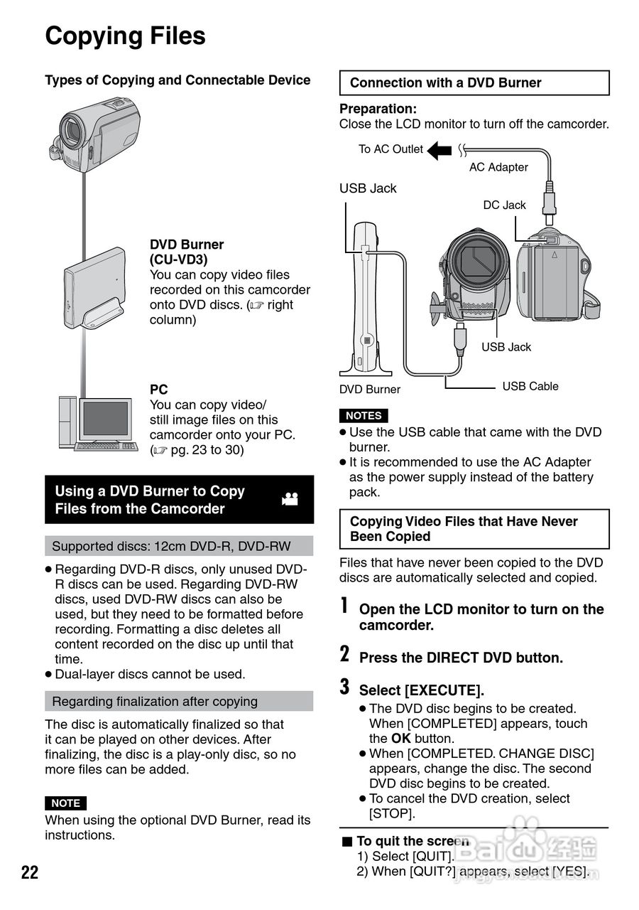 胜利GZ-MS100数码摄像机使用说明书:[3]