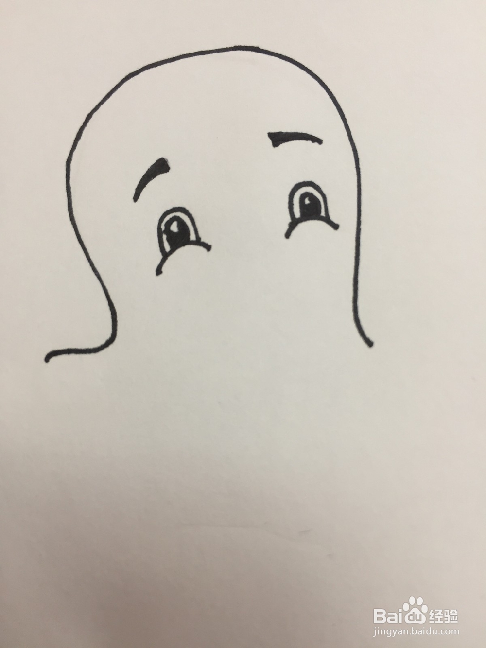 卡通章鱼的简笔画