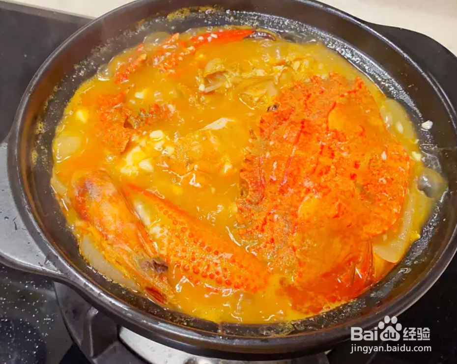 韩式石蟹豆腐锅（辣味石蟹豆腐煲）