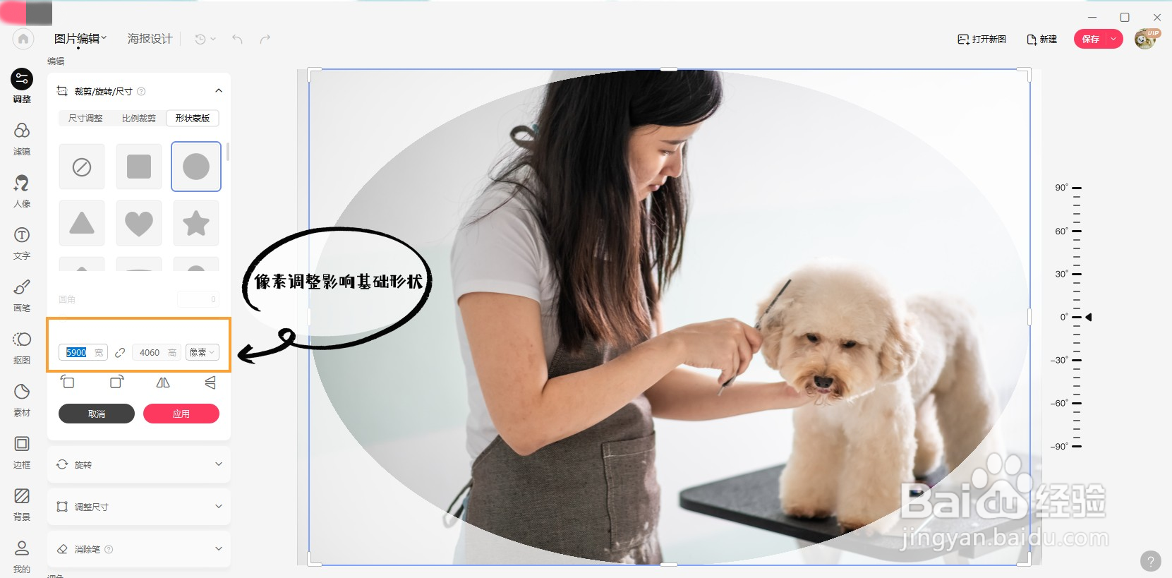 照片一键变圆形 让你的朋友圈更有意思！