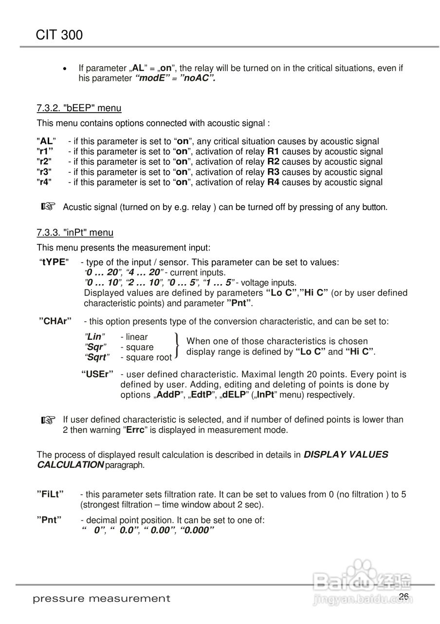 欧智博德CIT 300 流程显示器使用手册:[3]