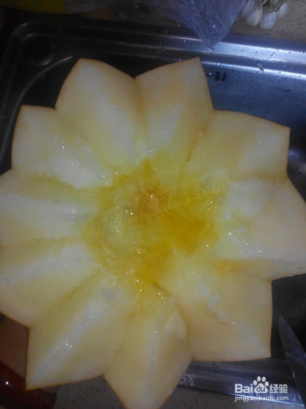 金蜜瓜脐橙拼盘