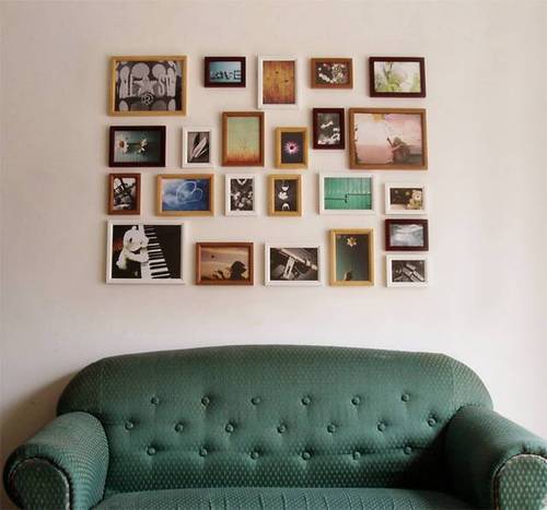 怎样选择和摆放照片墙？