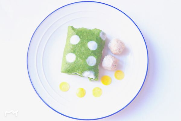 波点香肠蛋包饭