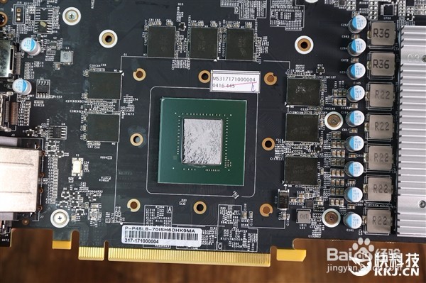 影驰1070Ti GAMER拆解