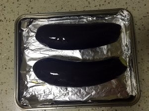 简单烤茄子的做法