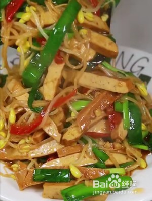 #好久不见#豆芽炒香干的做法