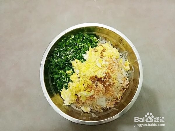 韭菜小馅饼的烹饪