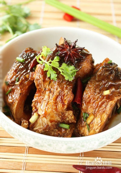 众福商城图解-快餐美食--家常红烧鱼