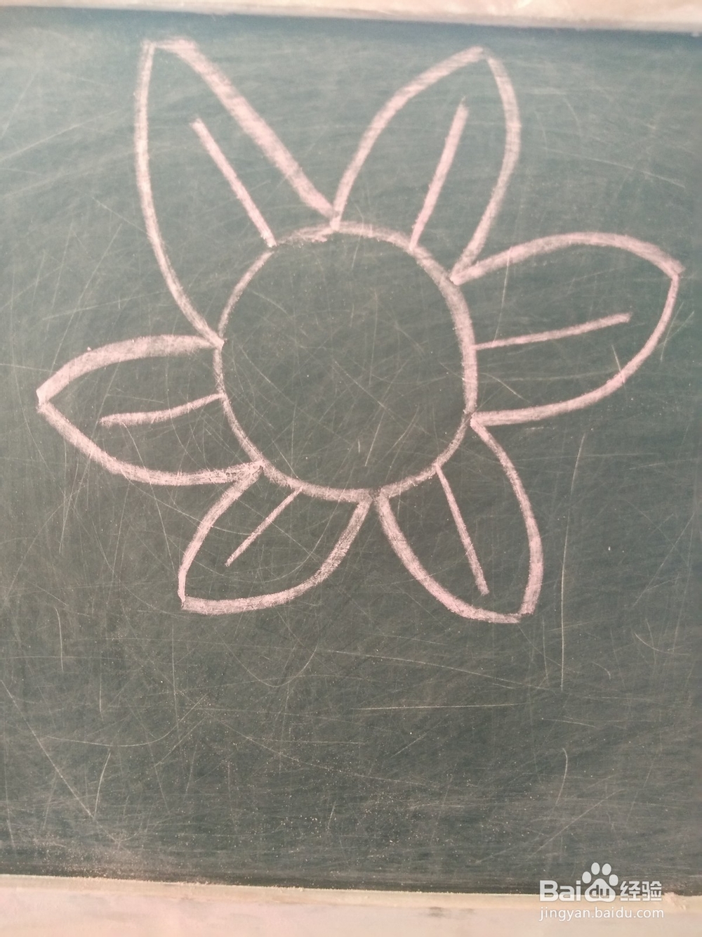 幼儿简笔画“向日葵”