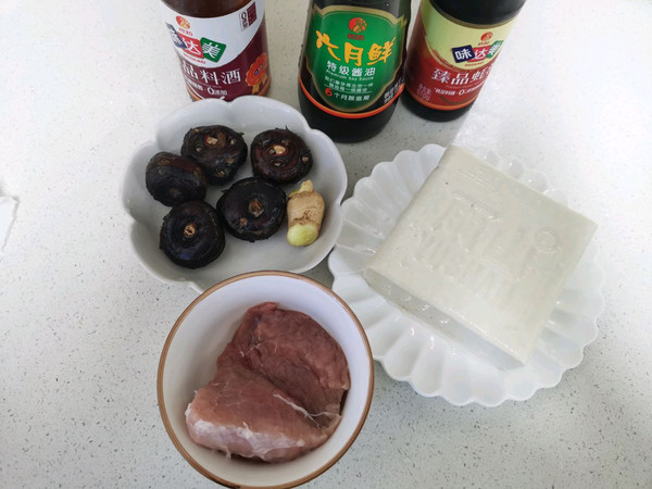 荸荠肉沫酿豆腐