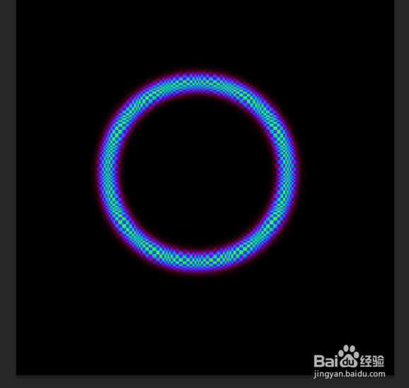 ps制作发光的光环
