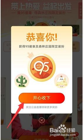 支付宝95徽章获得以后有什么用？