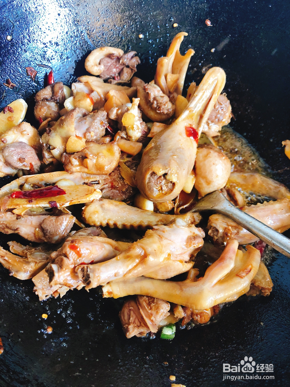 香气满满的魔芋烧鸭