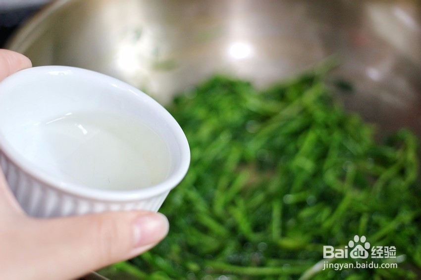 烧酒蛋丝豌豆苗怎么做