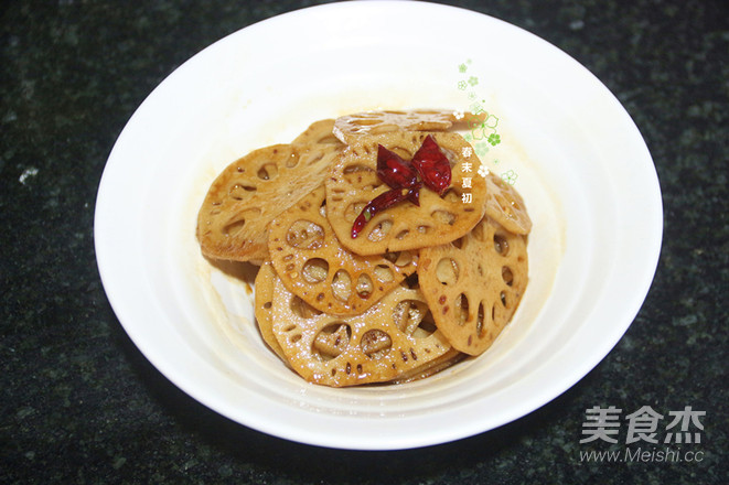 凉拌香辣藕片
